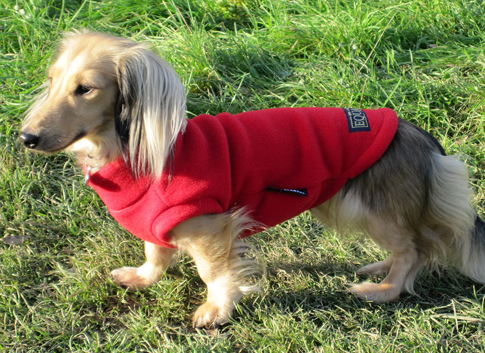 equafleece polo neck coat